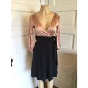 Diane Von Furstenberg Silk/Wool Wrap Dress